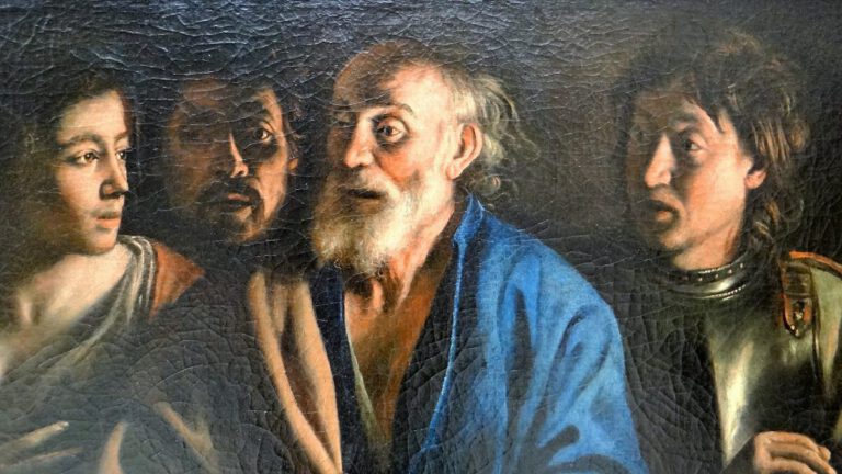Le Nain, Le reniement de Pierre, v. 1648