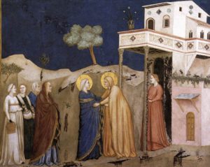 Giotto, La visitation