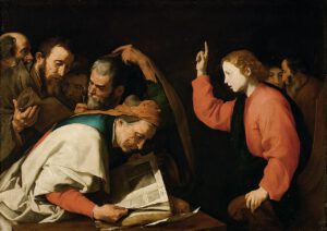 Disciple de Ribera, Jésus parmi les docteurs, 1630