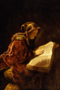 Rembrandt, La Mère de Rembrandt, 1631m