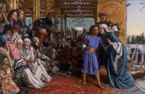 William Holman Hunt, La recherche du sauveur Jésus au Temple, 1860