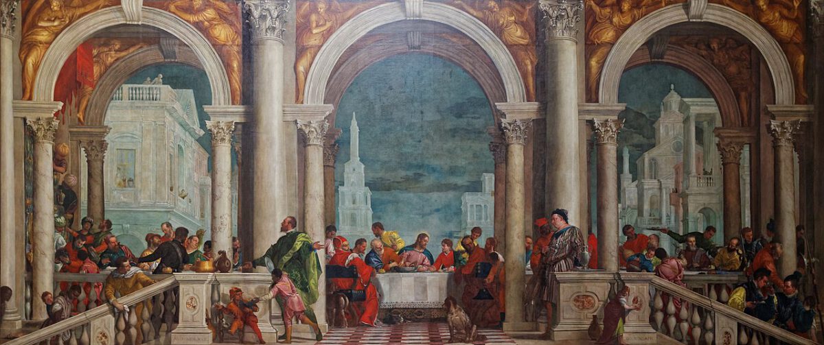 Paolo Veronese, Le repas chez Lévi,1573