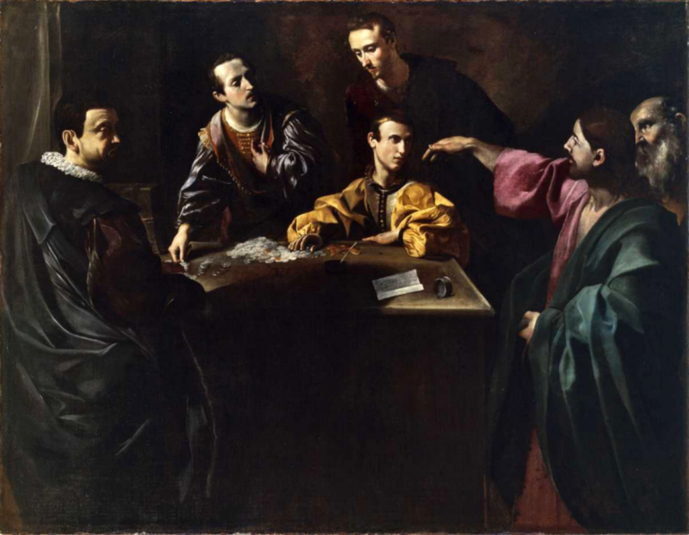 Giovanni Lanfranco, Vocation de Saint Matthieu, XVIe