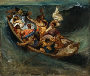 Eugène Delacroix, Le Christ sur la mer de Galilée, 1841