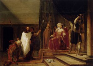 Nicolaes Knüpfer, Le Christ devant Hérode Antipas, XVIIe