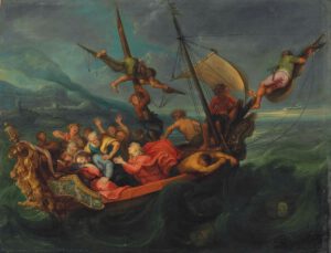 Simon de Vos, Le Christ sur la mer de Galilée, 1641