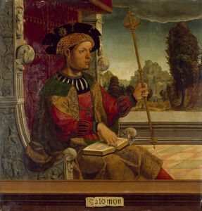 Maestro de Becerril, Salomon, 1525