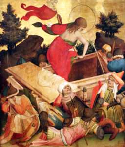 Meister Francke, Anagorie de la résurrection du Christ, 1430