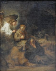 Rembrandt, Le songe de joseph, 1650