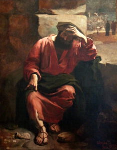 Almeida Júnior, Remords de Judas, 1880