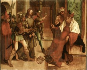 Anonyme, Le Christ devant Caïphe, 1511