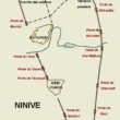 Carte de Ninive au 7e s. av;J.-C. - source : wikimedia commons https://commons.wikimedia.org/wiki/File:Ninive.PNG